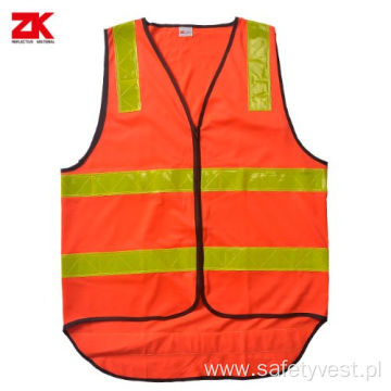 Roadway safety reflective vest